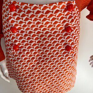Vineyard Vines Geo Fish Jacquard Mini skirt size 12
